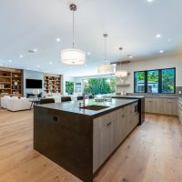 Kitchen of Custom House Construction Project in LA