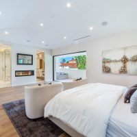 Bedroom of Custom House Build in LA mls